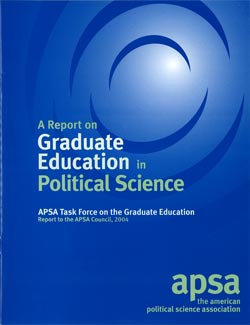 Report on Graduate Education in Political Science
